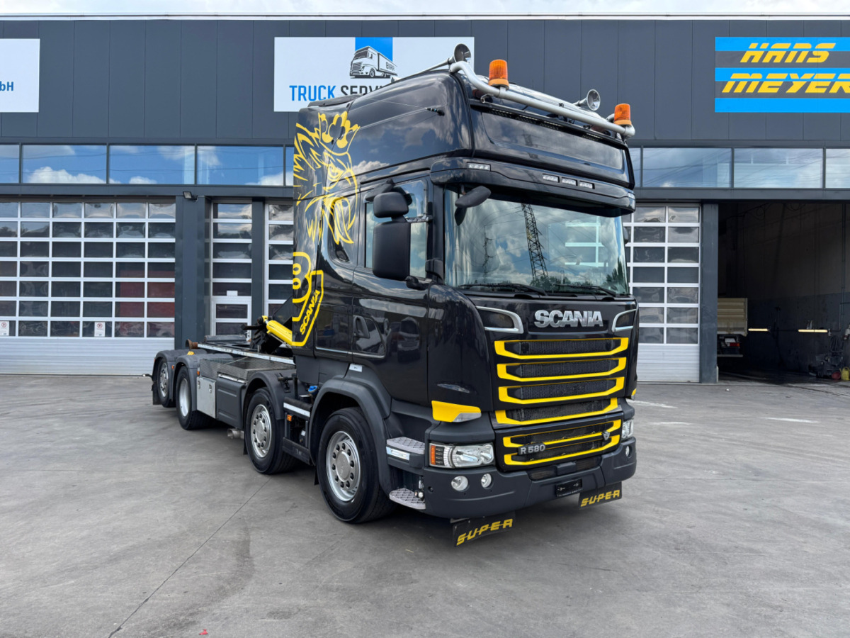 SCANIA R580 8x2 Nencki Hooklift - Hákový nosič kontejnerů: obrázek 3 SCANIA R580 8x2 Nencki Hooklift - Hákový nosič kontejnerů: obrázek 3