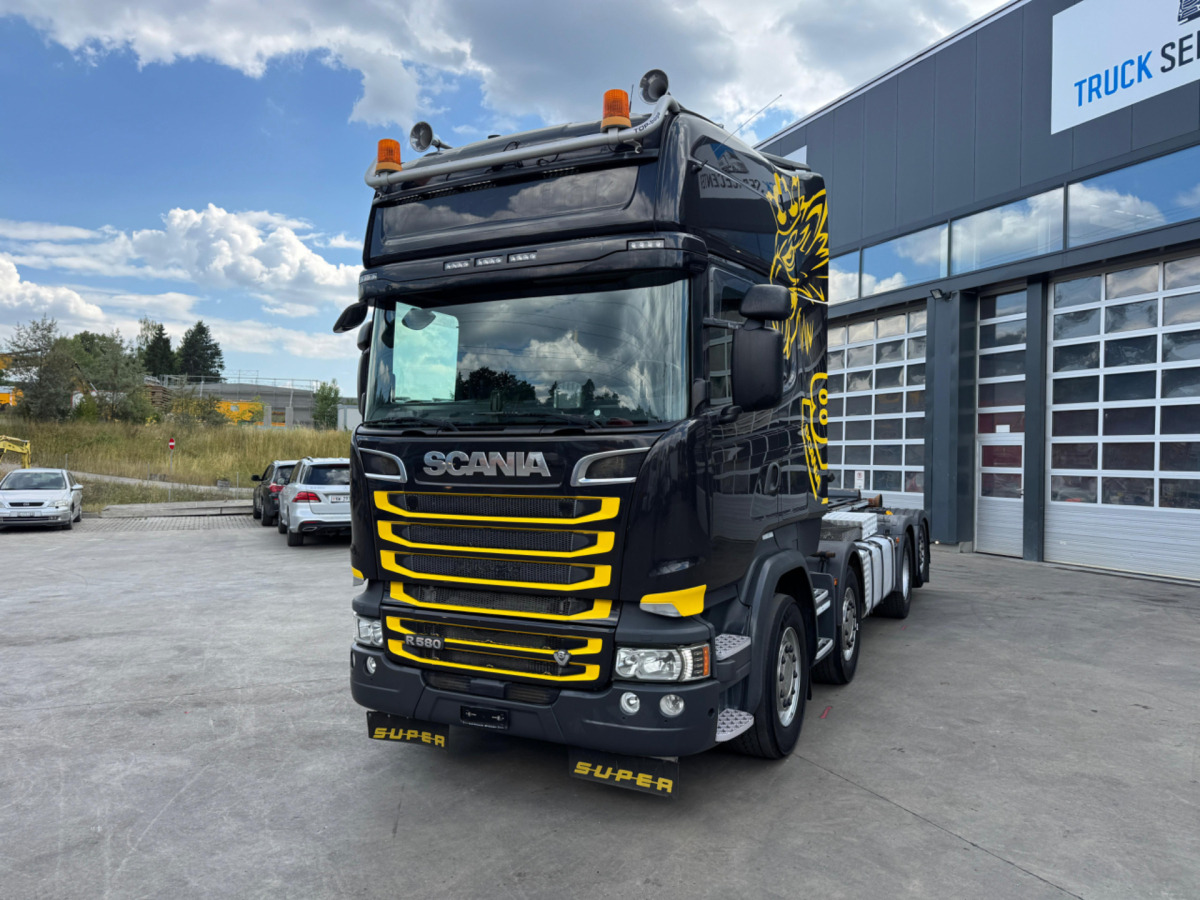SCANIA R580 8x2 Nencki Hooklift - Hákový nosič kontejnerů: obrázek 1 SCANIA R580 8x2 Nencki Hooklift - Hákový nosič kontejnerů: obrázek 1