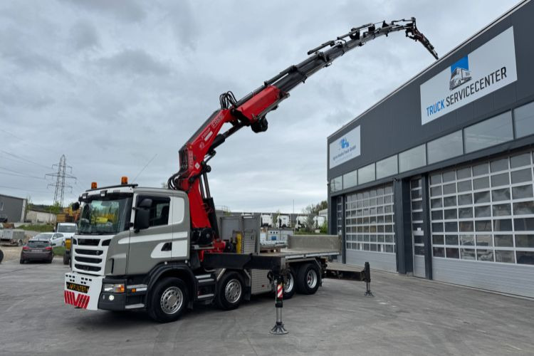Scania G480 8x4 SZM/Pritsche Fassi 950 - Auto s hydraulickou rukou: obrázek 5 Scania G480 8x4 SZM/Pritsche Fassi 950 - Auto s hydraulickou rukou: obrázek 5