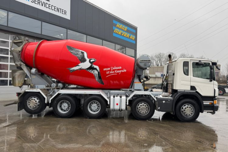 Scania P450 10x4 Liebherr 10m3 - Autodomíchávač: obrázek 4 Scania P450 10x4 Liebherr 10m3 - Autodomíchávač: obrázek 4