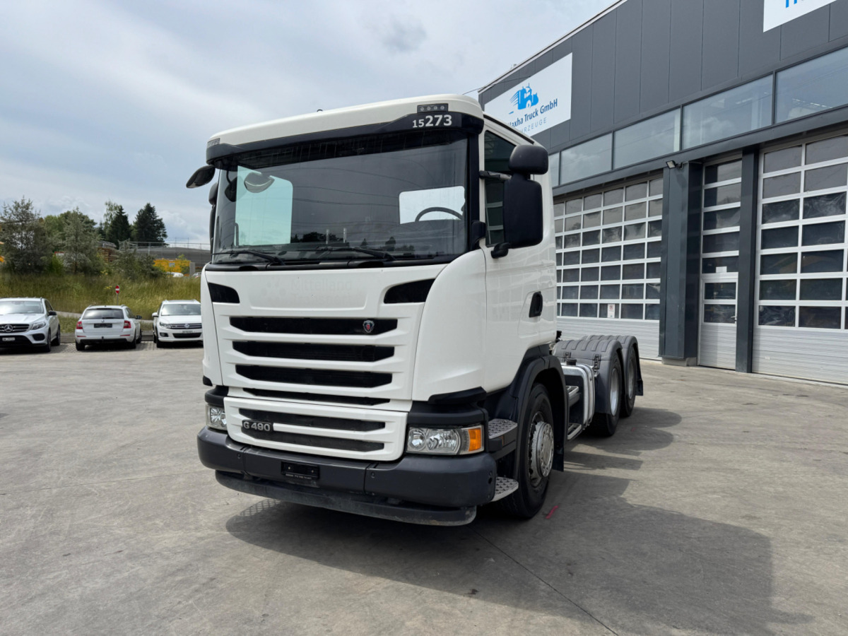 SCANIA G490 6x4 Kippauflieger - Tahač: obrázek 1 SCANIA G490 6x4 Kippauflieger - Tahač: obrázek 1