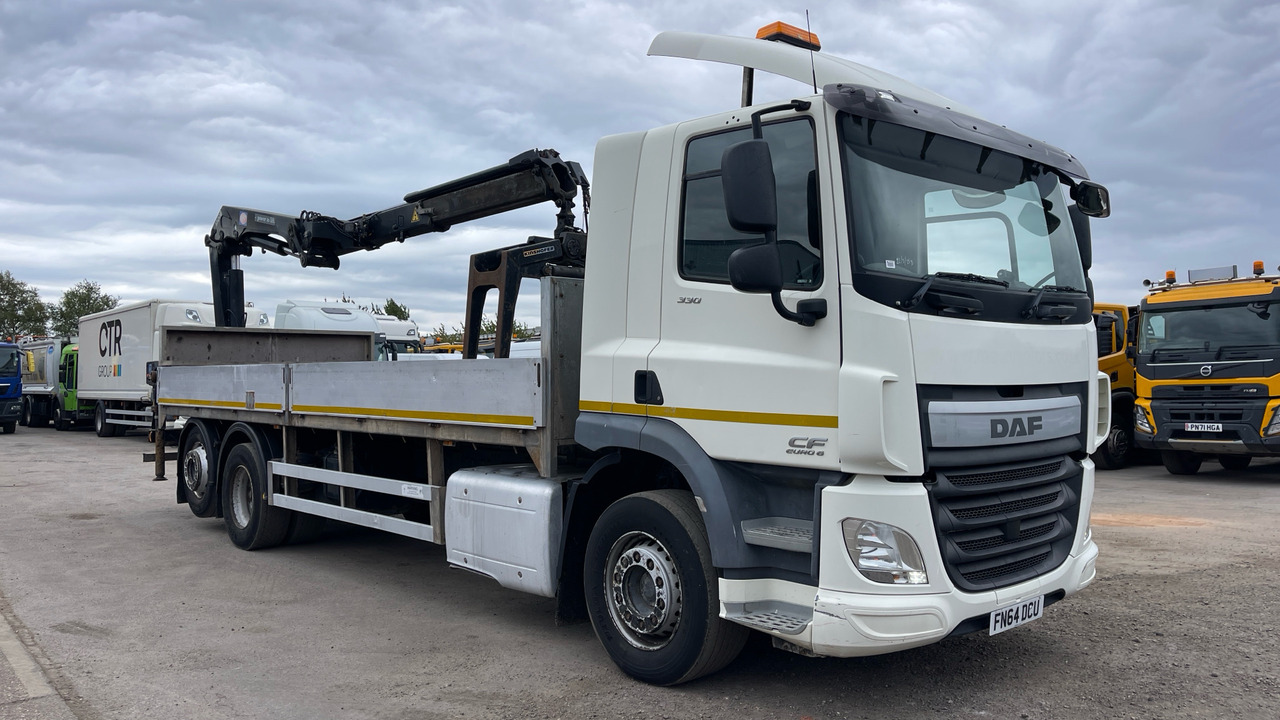 DAF CF 330 - Nákladní automobil valníkový/ Plošinový, Auto s hydraulickou rukou: obrázek 1 DAF CF 330 - Nákladní automobil valníkový/ Plošinový, Auto s hydraulickou rukou: obrázek 1