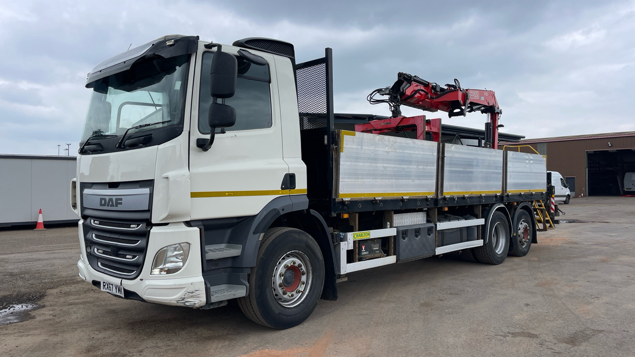 DAF CF 370 - Nákladní automobil valníkový/ Plošinový, Auto s hydraulickou rukou: obrázek 2 DAF CF 370 - Nákladní automobil valníkový/ Plošinový, Auto s hydraulickou rukou: obrázek 2