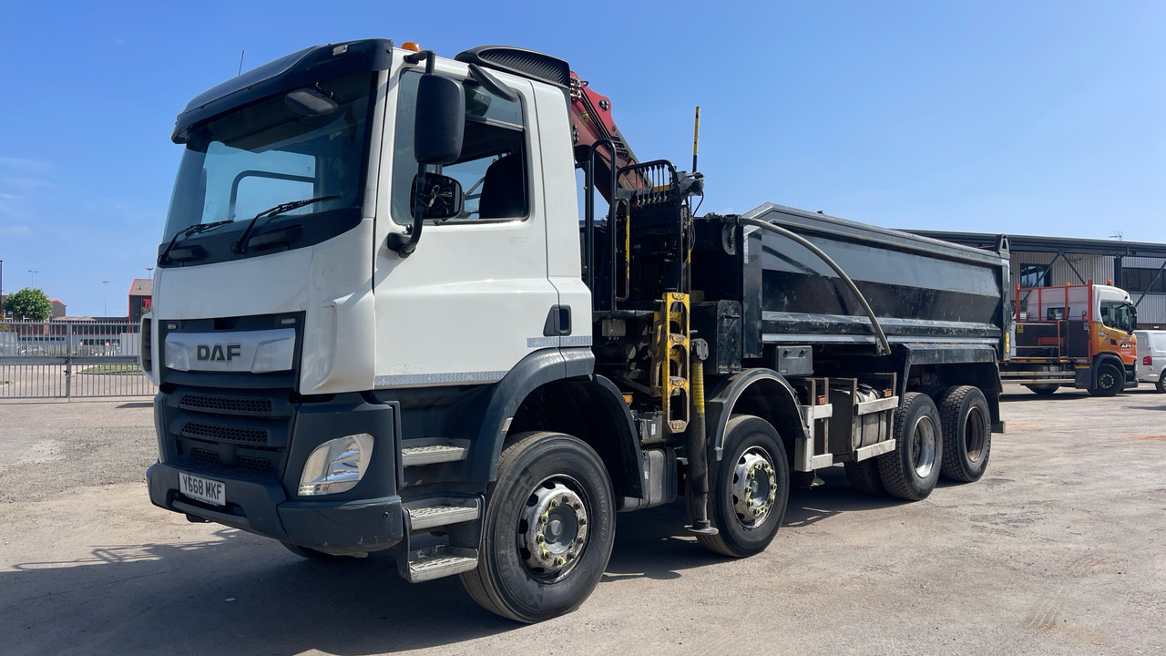 DAF CF 410 - Sklápěč, Auto s hydraulickou rukou: obrázek 2 DAF CF 410 - Sklápěč, Auto s hydraulickou rukou: obrázek 2