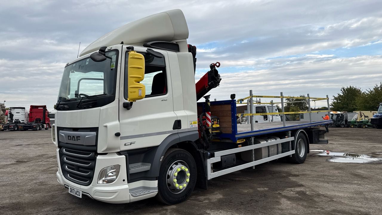 DAF CF 410 - Nákladní automobil valníkový/ Plošinový, Auto s hydraulickou rukou: obrázek 3 DAF CF 410 - Nákladní automobil valníkový/ Plošinový, Auto s hydraulickou rukou: obrázek 3