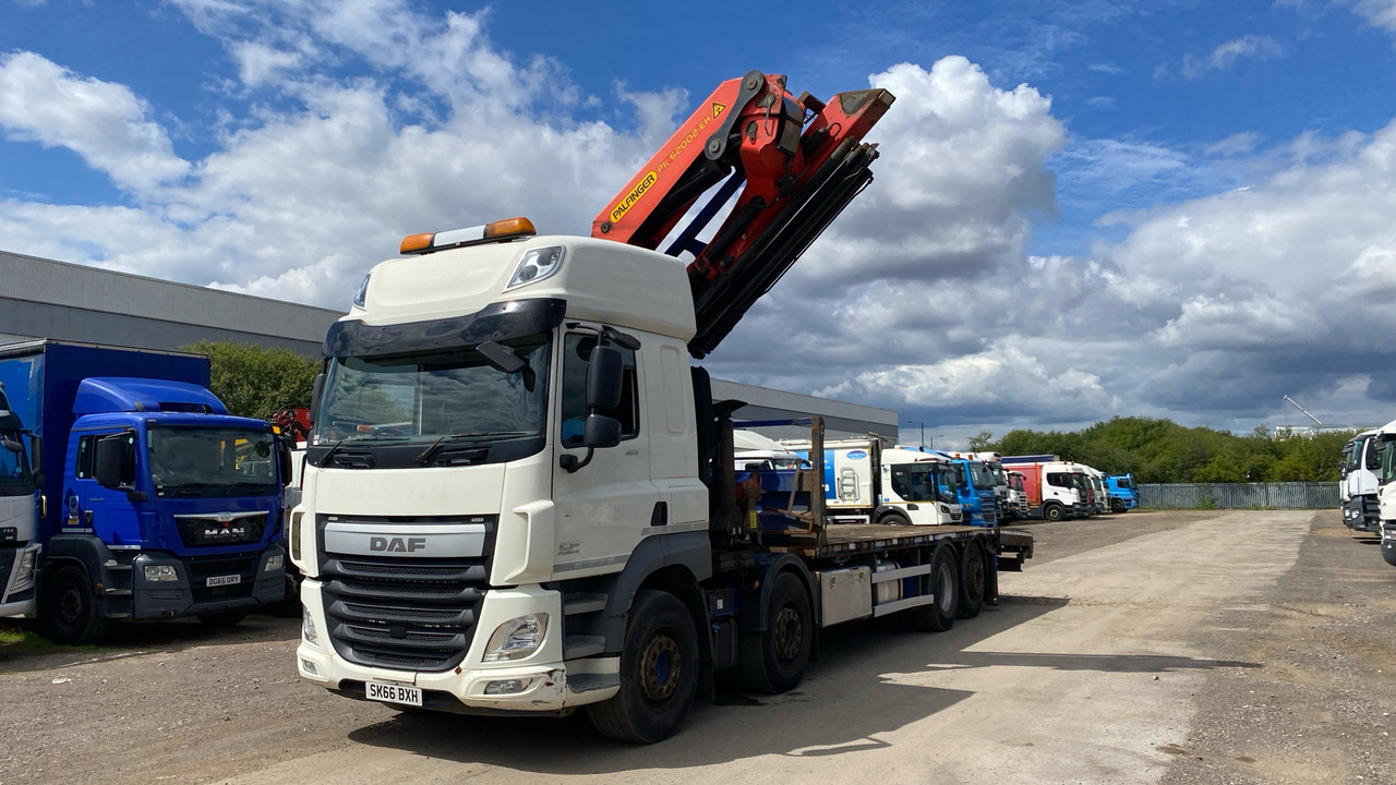 DAF CF 460 - Nákladní automobil valníkový/ Plošinový, Auto s hydraulickou rukou: obrázek 2 DAF CF 460 - Nákladní automobil valníkový/ Plošinový, Auto s hydraulickou rukou: obrázek 2