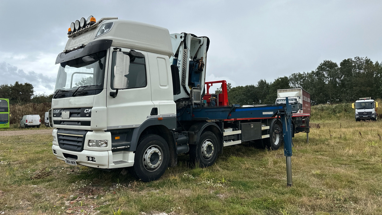 DAF CF 85 - Nákladní automobil valníkový/ Plošinový, Auto s hydraulickou rukou: obrázek 2 DAF CF 85 - Nákladní automobil valníkový/ Plošinový, Auto s hydraulickou rukou: obrázek 2