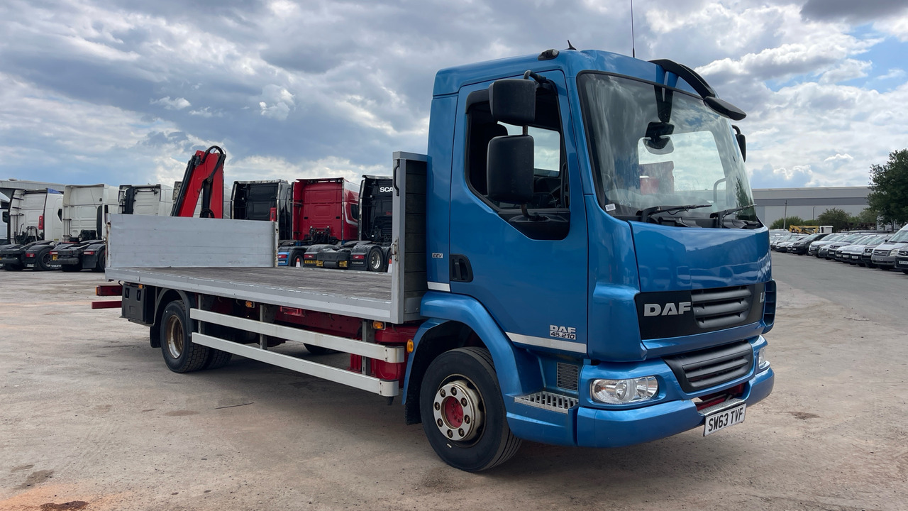 DAF LF 45.210 - Nákladní automobil valníkový/ Plošinový, Auto s hydraulickou rukou: obrázek 1 DAF LF 45.210 - Nákladní automobil valníkový/ Plošinový, Auto s hydraulickou rukou: obrázek 1