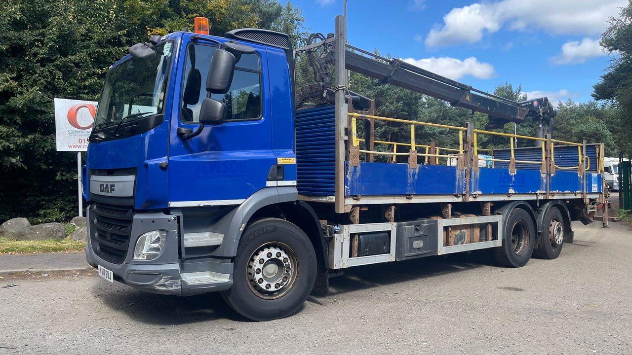 Daf CF 330 - Nákladní automobil valníkový/ Plošinový, Auto s hydraulickou rukou: obrázek 2 Daf CF 330 - Nákladní automobil valníkový/ Plošinový, Auto s hydraulickou rukou: obrázek 2
