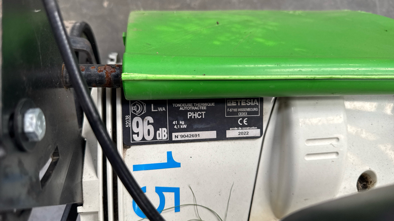 ETESIA PRO 46 PHCT - Stavební zařízení: obrázek 5 ETESIA PRO 46 PHCT - Stavební zařízení: obrázek 5