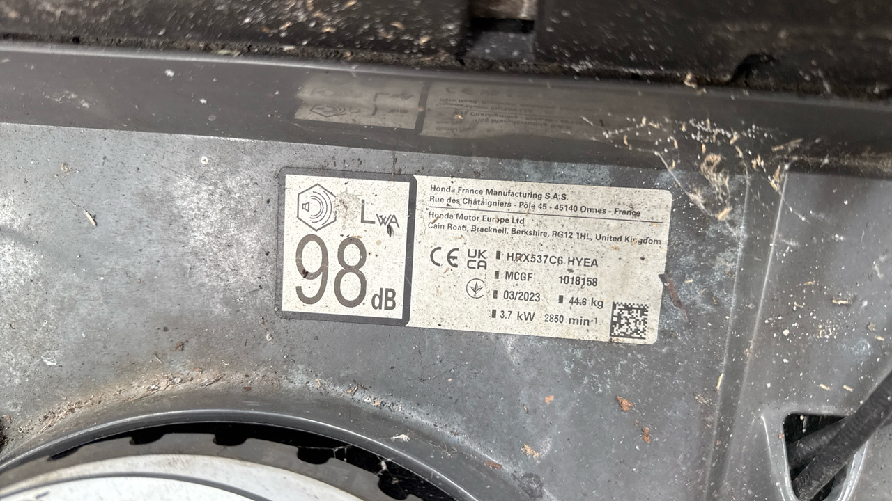 HONDA HRX537 C6HYEA - Sekačka na trávu: obrázek 5 HONDA HRX537 C6HYEA - Sekačka na trávu: obrázek 5