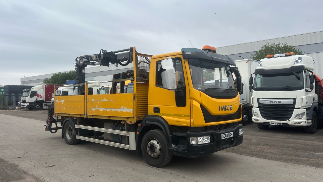 Iveco Eurocargo 160-250 - Nákladní automobil valníkový/ Plošinový, Auto s hydraulickou rukou: obrázek 1 Iveco Eurocargo 160-250 - Nákladní automobil valníkový/ Plošinový, Auto s hydraulickou rukou: obrázek 1