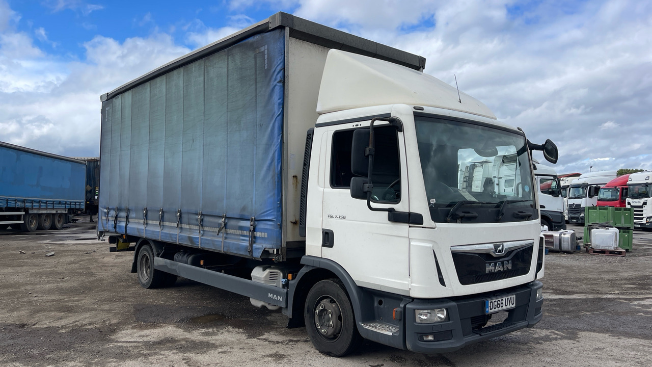 MAN TGL 7.150 - Plachtový nákladní auto: obrázek 1 MAN TGL 7.150 - Plachtový nákladní auto: obrázek 1