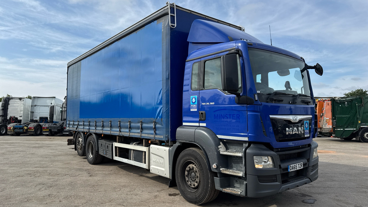 MAN TGS 26.320 - Plachtový nákladní auto: obrázek 1 MAN TGS 26.320 - Plachtový nákladní auto: obrázek 1