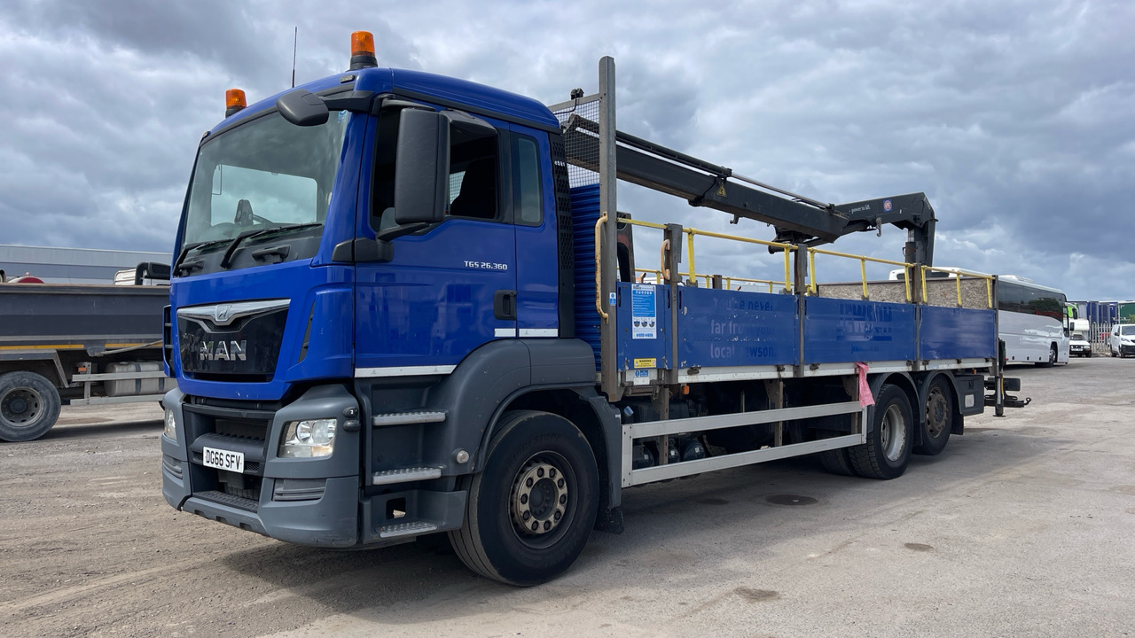 MAN TGS 26.360 - Nákladní automobil valníkový/ Plošinový, Auto s hydraulickou rukou: obrázek 2 MAN TGS 26.360 - Nákladní automobil valníkový/ Plošinový, Auto s hydraulickou rukou: obrázek 2