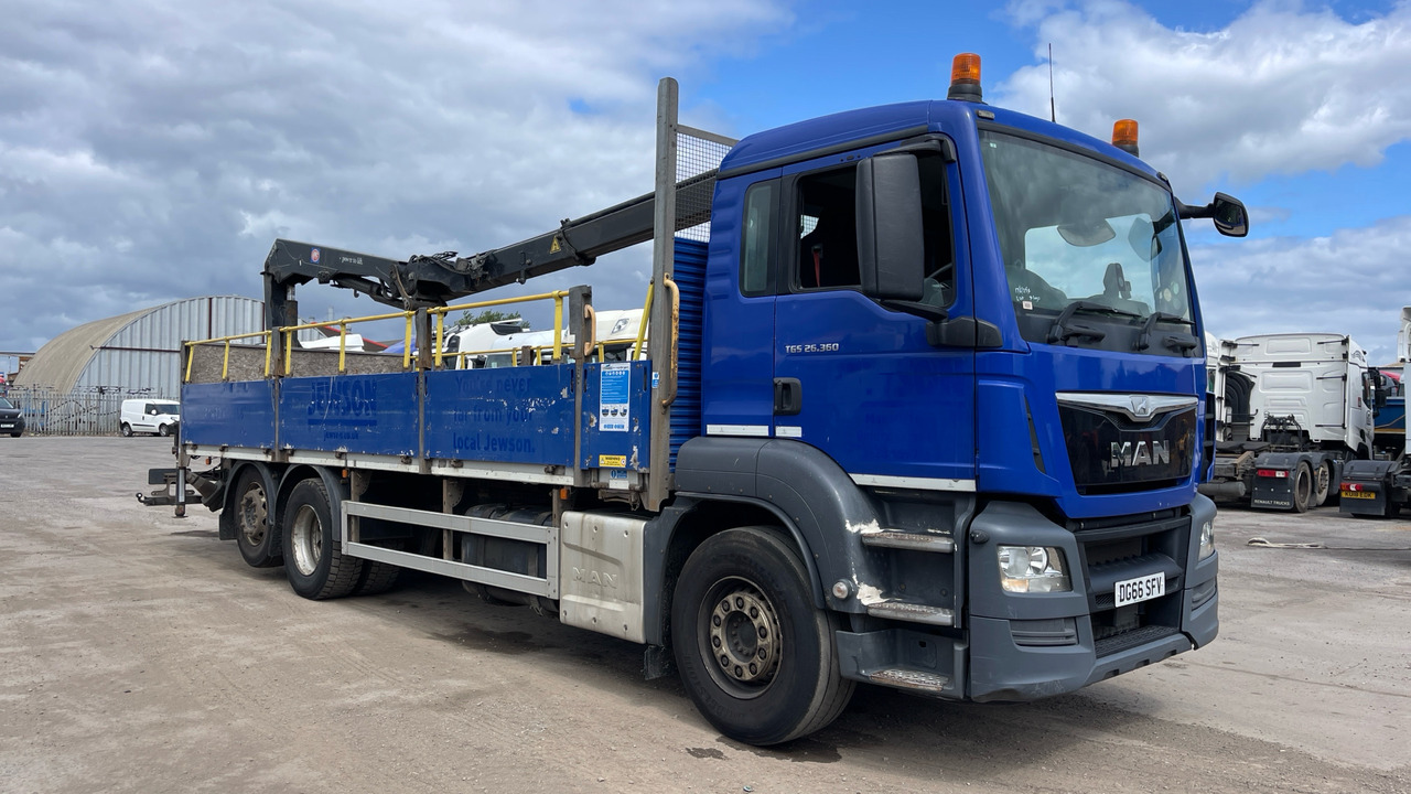 MAN TGS 26.360 - Nákladní automobil valníkový/ Plošinový, Auto s hydraulickou rukou: obrázek 1 MAN TGS 26.360 - Nákladní automobil valníkový/ Plošinový, Auto s hydraulickou rukou: obrázek 1