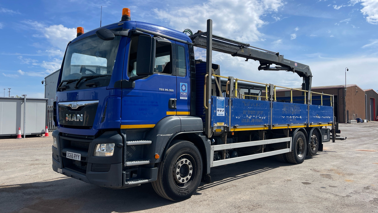 MAN TGS 26.360 - Nákladní automobil valníkový/ Plošinový, Auto s hydraulickou rukou: obrázek 2 MAN TGS 26.360 - Nákladní automobil valníkový/ Plošinový, Auto s hydraulickou rukou: obrázek 2