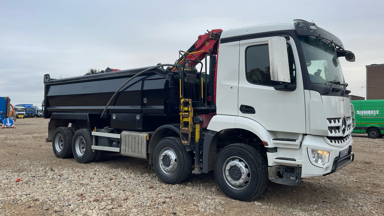 MERCEDES-BENZ AROCS - Sklápěč, Auto s hydraulickou rukou: obrázek 1 MERCEDES-BENZ AROCS - Sklápěč, Auto s hydraulickou rukou: obrázek 1