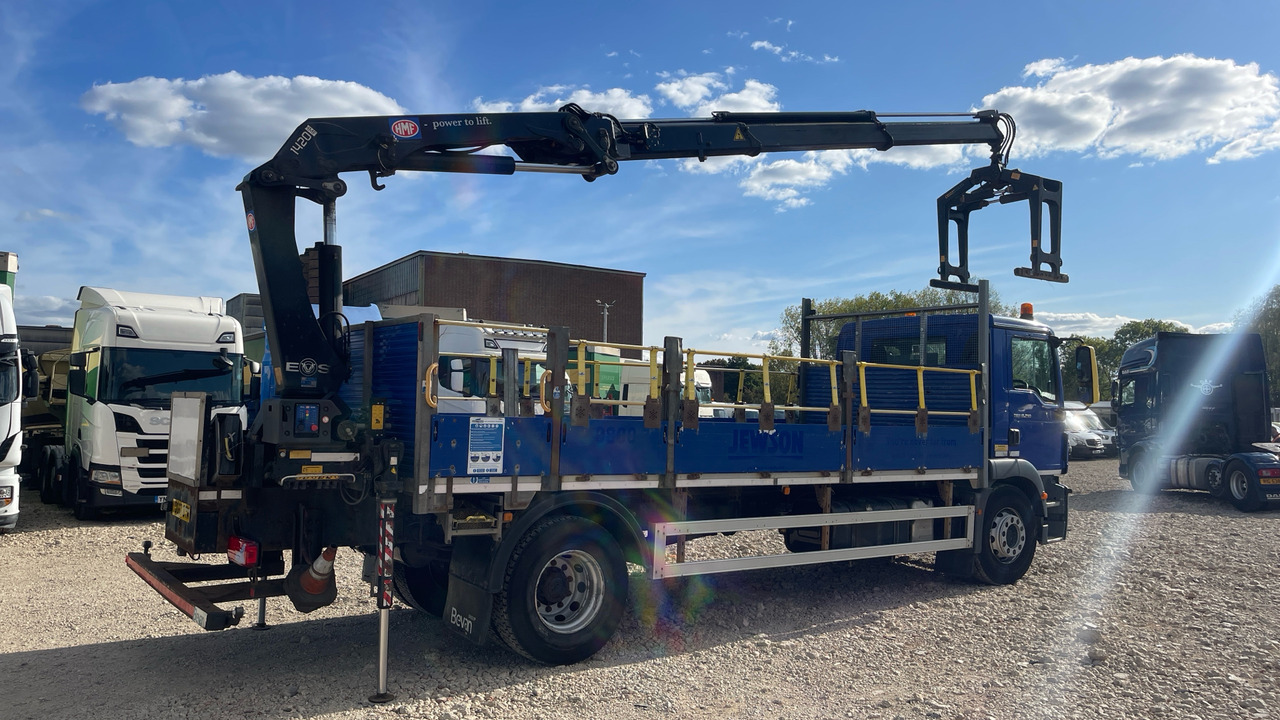 Man TGM 18.250 - Nákladní automobil valníkový/ Plošinový, Auto s hydraulickou rukou: obrázek 4 Man TGM 18.250 - Nákladní automobil valníkový/ Plošinový, Auto s hydraulickou rukou: obrázek 4