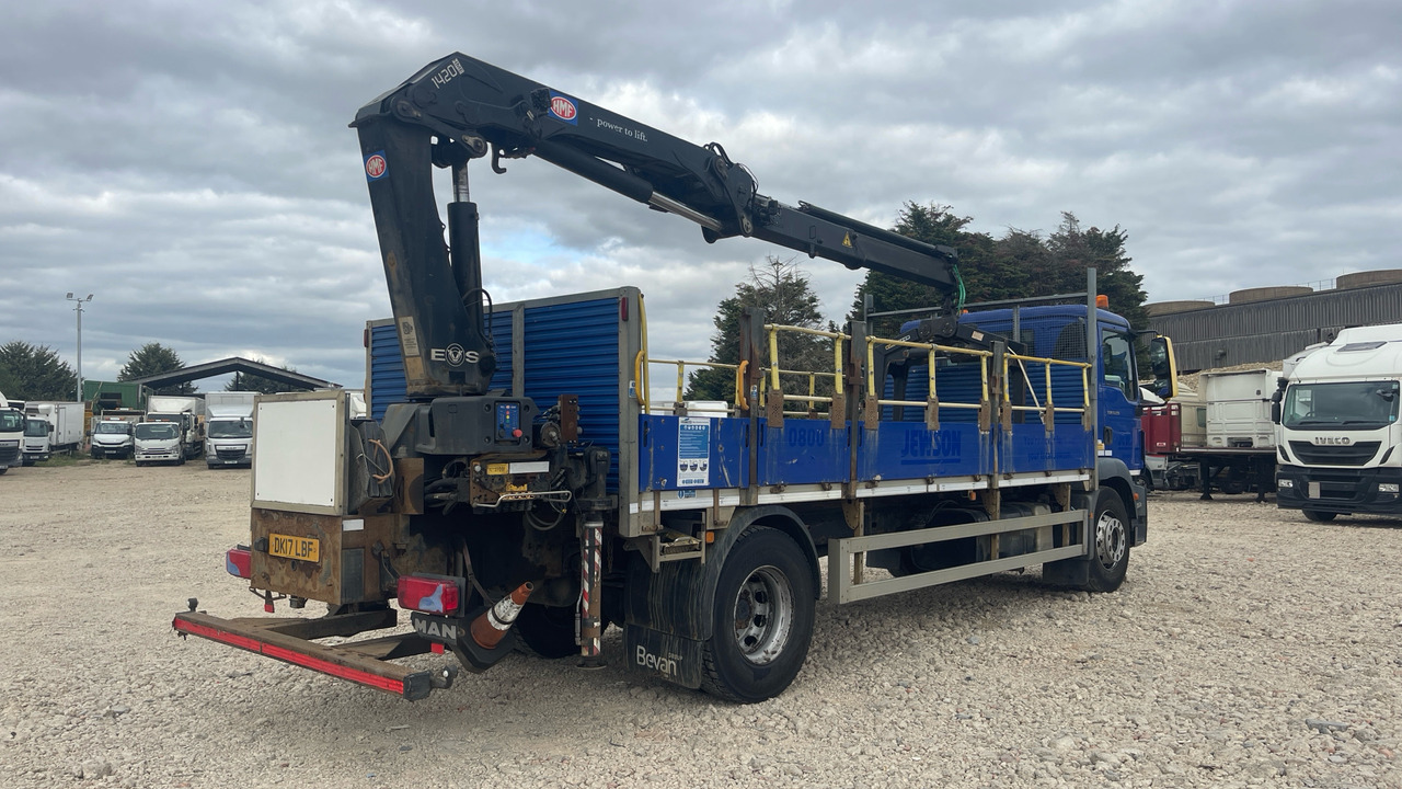 Man TGM 18.250 - Nákladní automobil valníkový/ Plošinový, Auto s hydraulickou rukou: obrázek 4 Man TGM 18.250 - Nákladní automobil valníkový/ Plošinový, Auto s hydraulickou rukou: obrázek 4