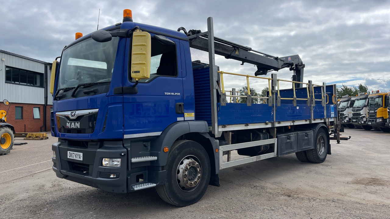Man TGM 18.250 - Nákladní automobil valníkový/ Plošinový, Auto s hydraulickou rukou: obrázek 2 Man TGM 18.250 - Nákladní automobil valníkový/ Plošinový, Auto s hydraulickou rukou: obrázek 2