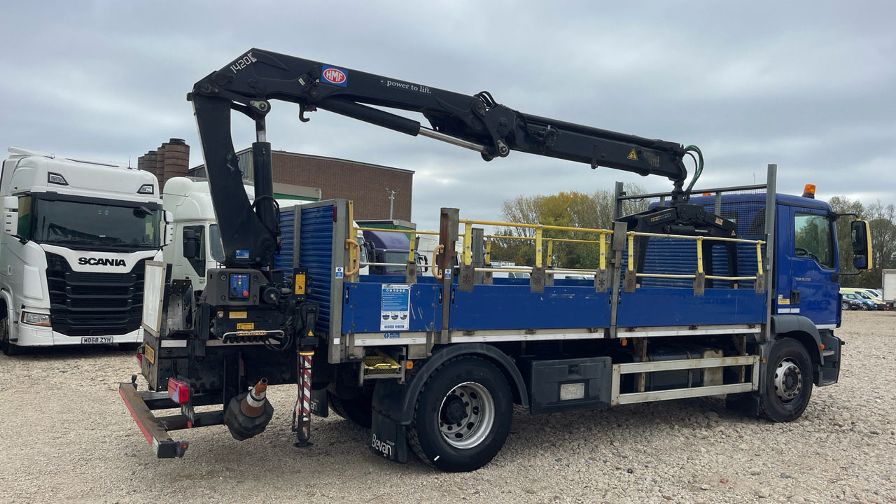 Man TGM 18.250 - Nákladní automobil valníkový/ Plošinový, Auto s hydraulickou rukou: obrázek 4 Man TGM 18.250 - Nákladní automobil valníkový/ Plošinový, Auto s hydraulickou rukou: obrázek 4