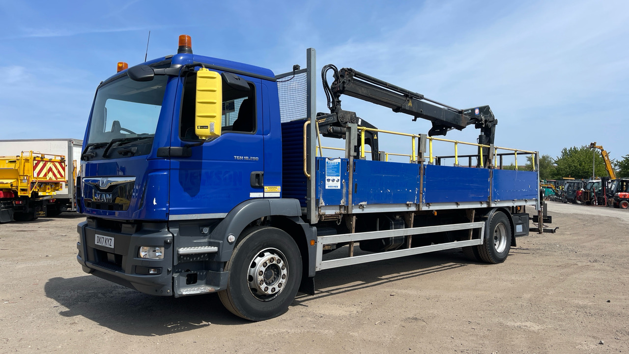 Man TGM 18.290 - Nákladní automobil valníkový/ Plošinový, Auto s hydraulickou rukou: obrázek 2 Man TGM 18.290 - Nákladní automobil valníkový/ Plošinový, Auto s hydraulickou rukou: obrázek 2