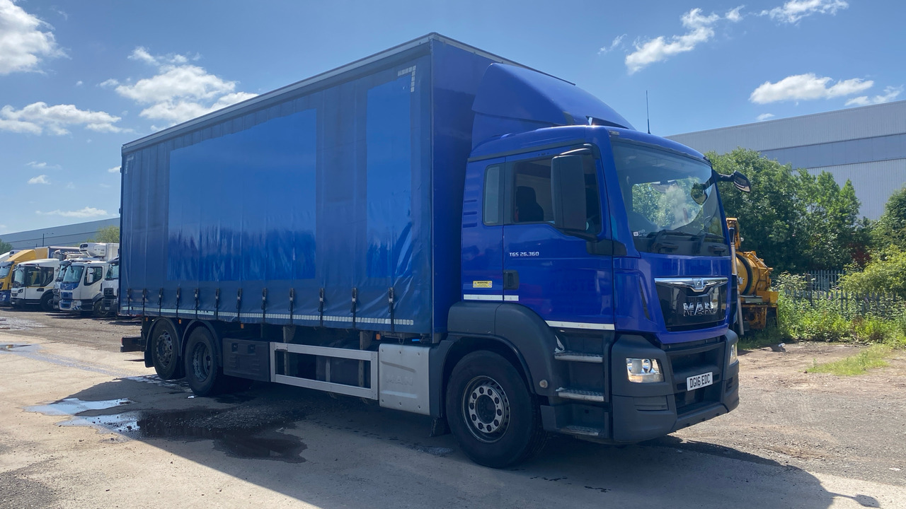 Man TGS 26.360 - Plachtový nákladní auto: obrázek 1 Man TGS 26.360 - Plachtový nákladní auto: obrázek 1
