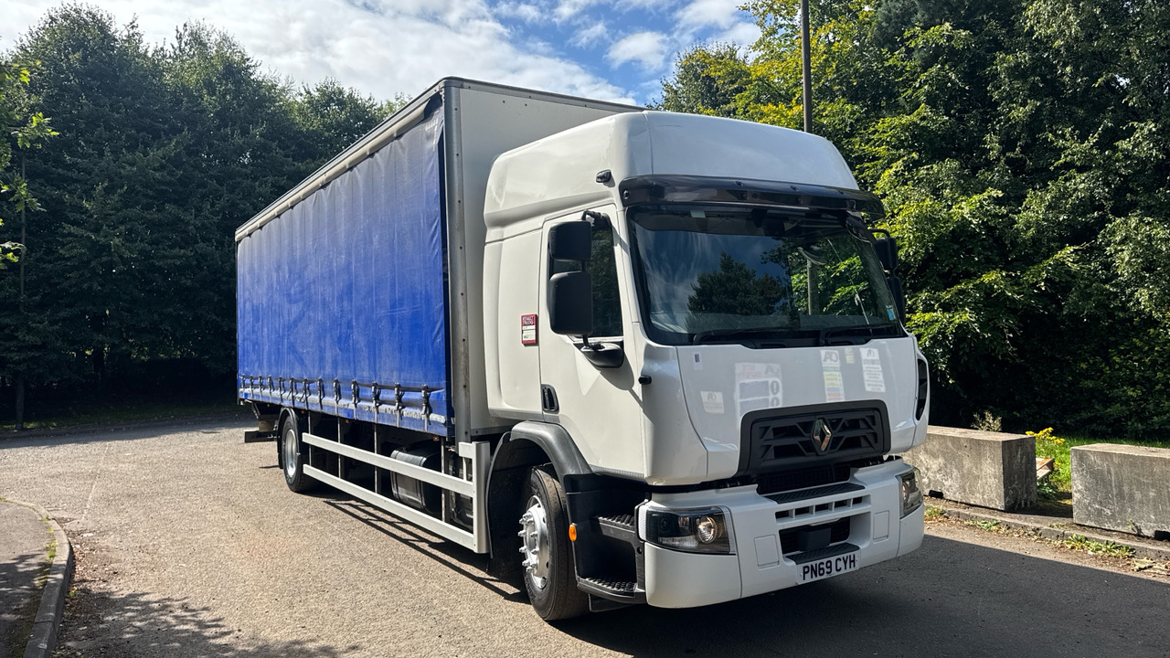 RENAULT D 18 WIDE R 250 - Plachtový nákladní auto: obrázek 1 RENAULT D 18 WIDE R 250 - Plachtový nákladní auto: obrázek 1