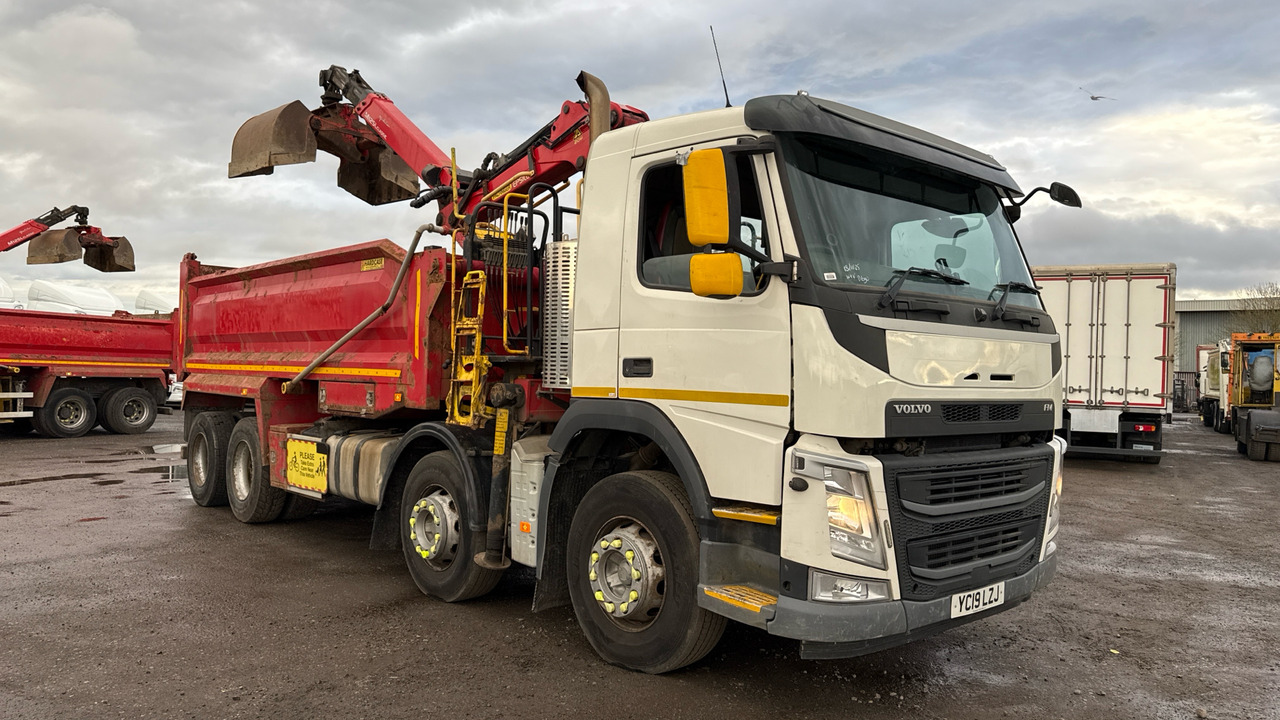 Volvo FM 410 - Sklápěč, Auto s hydraulickou rukou: obrázek 1 Volvo FM 410 - Sklápěč, Auto s hydraulickou rukou: obrázek 1