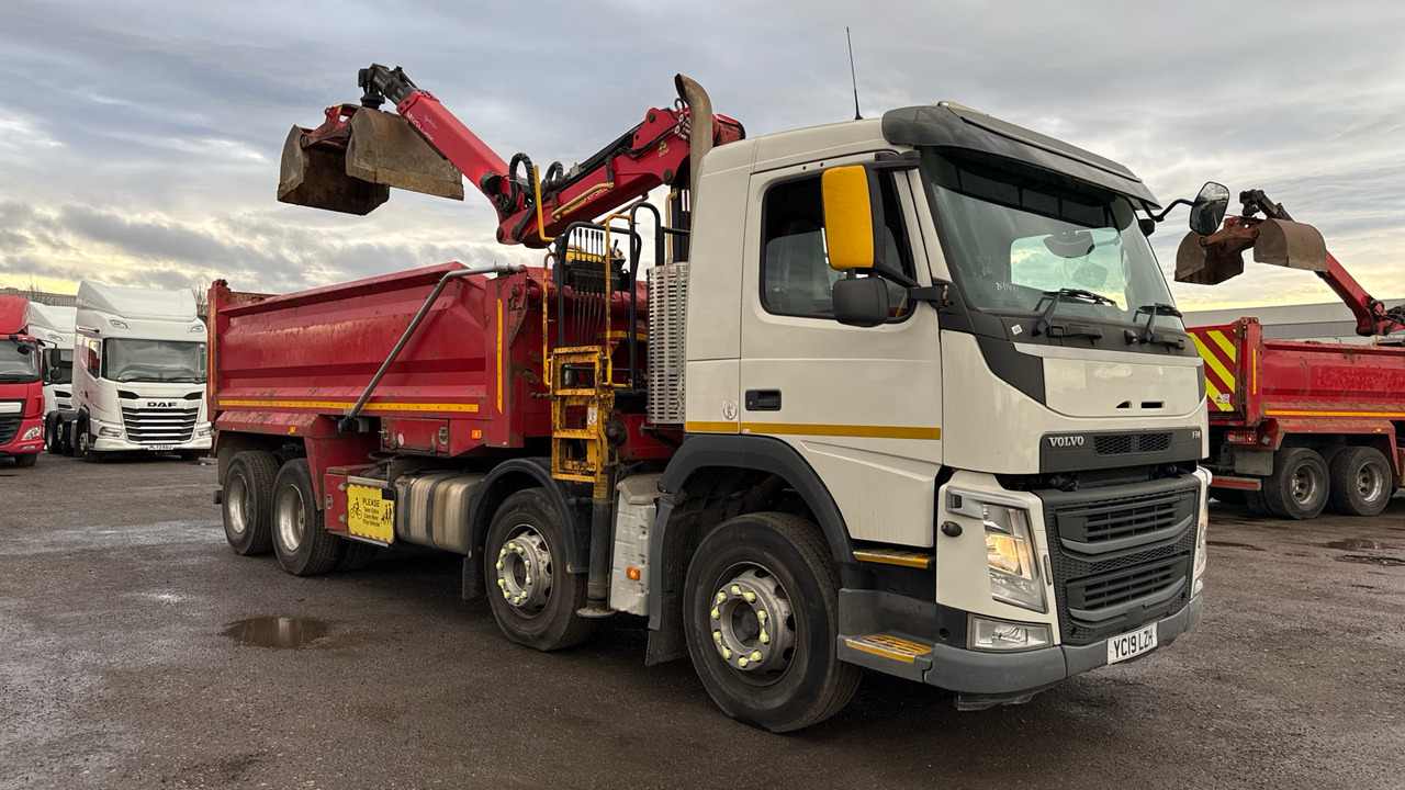 Volvo FM 410 - Sklápěč, Auto s hydraulickou rukou: obrázek 1 Volvo FM 410 - Sklápěč, Auto s hydraulickou rukou: obrázek 1