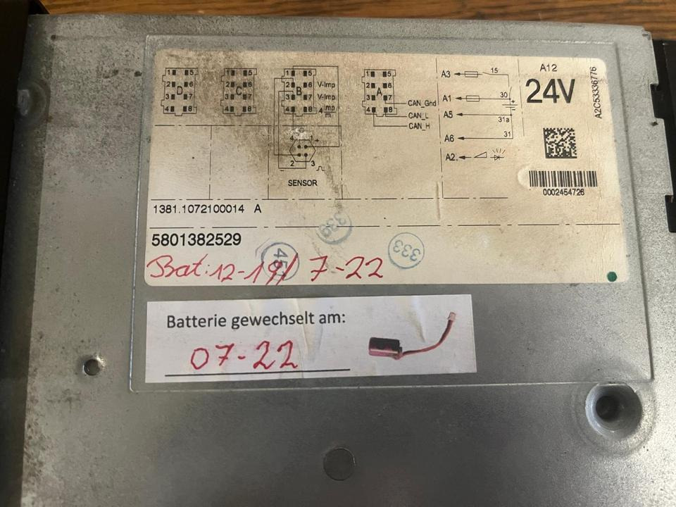 IVECO Tachograph 5801382529 - Tachograf: obrázek 3 IVECO Tachograph 5801382529 - Tachograf: obrázek 3