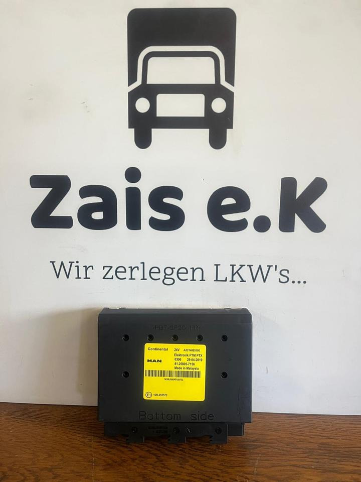 MAN Continental Elektronik PTM PTX Steuergerät 81.25805-7156 - Řídicí blok pro Nákladní auto: obrázek 1 MAN Continental Elektronik PTM PTX Steuergerät 81.25805-7156 - Řídicí blok pro Nákladní auto: obrázek 1
