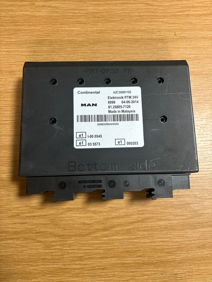 MAN Continental Elektronik PTM Steuergerät 81.25805-7120 - Řídicí blok pro Nákladní auto: obrázek 1 MAN Continental Elektronik PTM Steuergerät 81.25805-7120 - Řídicí blok pro Nákladní auto: obrázek 1