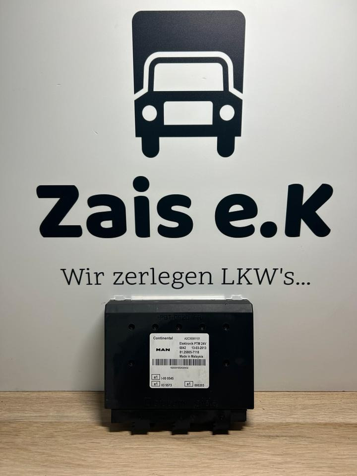 MAN Continental Elektronik PTM Steuergerät 81.25808-7118 - Řídicí blok: obrázek 1 MAN Continental Elektronik PTM Steuergerät 81.25808-7118 - Řídicí blok: obrázek 1