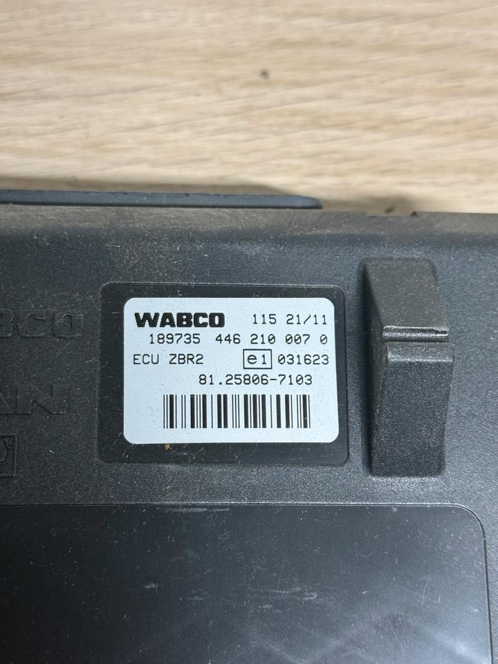 MAN ECU ZBR 2 Steuergerät 81.25806-7103 - Řídicí blok pro Nákladní auto: obrázek 2 MAN ECU ZBR 2 Steuergerät 81.25806-7103 - Řídicí blok pro Nákladní auto: obrázek 2