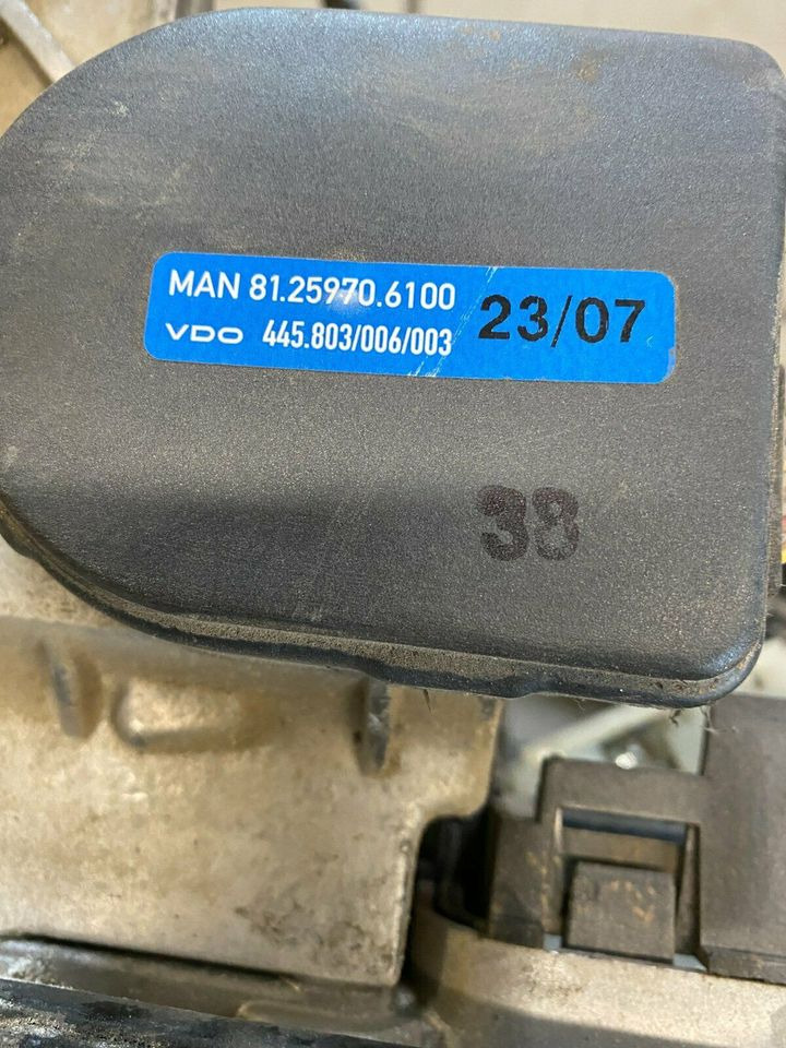 MAN TGA TGX Fußbremsventil Bremsventil 81.25970.6100 - Brzdový ventil pro Nákladní auto: obrázek 4 MAN TGA TGX Fußbremsventil Bremsventil 81.25970.6100 - Brzdový ventil pro Nákladní auto: obrázek 4