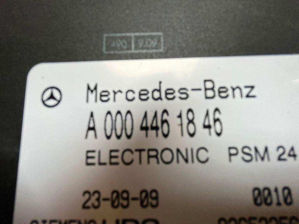 Mercedes Atego Elektronik PSM Steuergerät A 000 446 18 46 - Řídicí blok pro Nákladní auto: obrázek 2 Mercedes Atego Elektronik PSM Steuergerät A 000 446 18 46 - Řídicí blok pro Nákladní auto: obrázek 2