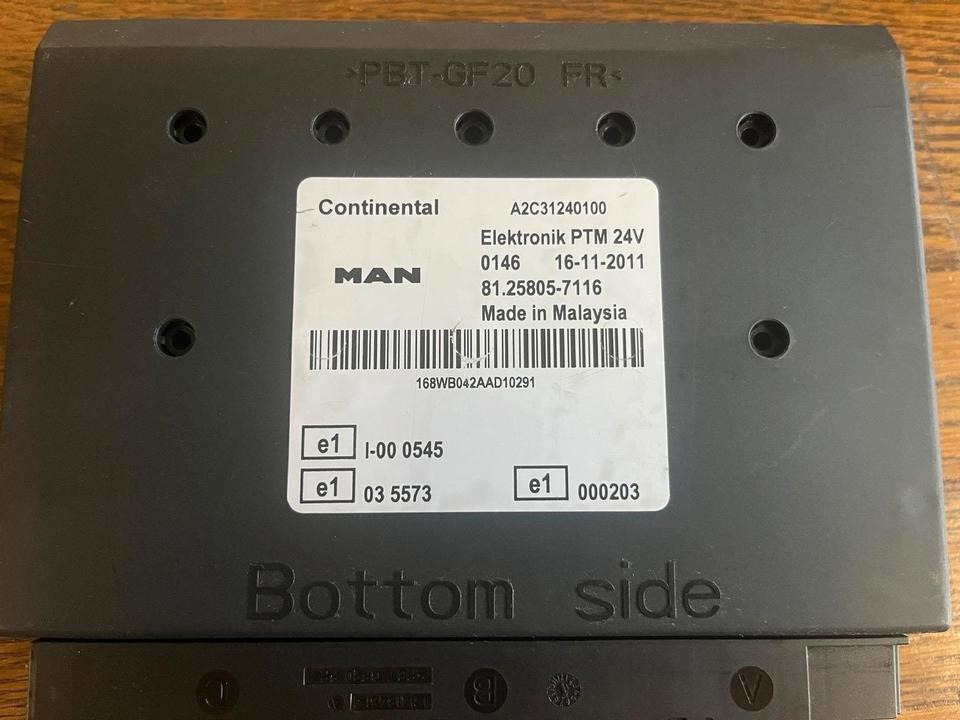 MAN Continental Elektronik PTM Steuergerät 81258057116 - Náhradní díly: obrázek 3 MAN Continental Elektronik PTM Steuergerät 81258057116 - Náhradní díly: obrázek 3