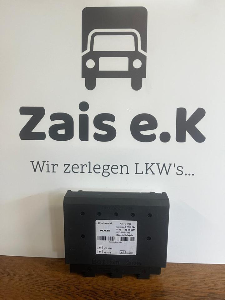 MAN Continental Elektronik PTM Steuergerät 81258057116 - Náhradní díly: obrázek 1 MAN Continental Elektronik PTM Steuergerät 81258057116 - Náhradní díly: obrázek 1
