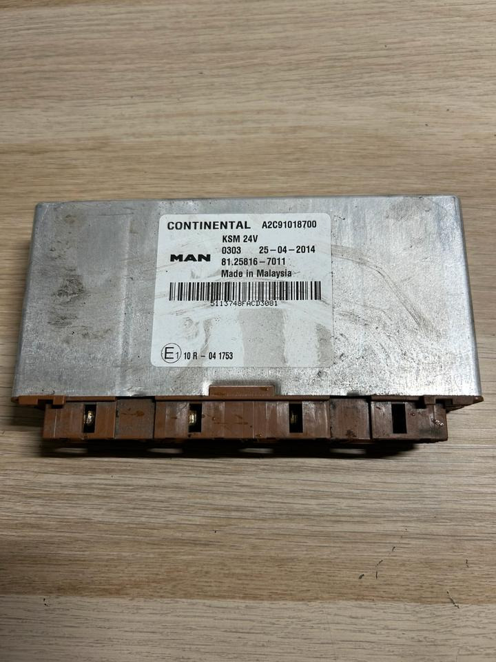 MAN Continental KSM Steuergerät 81.25816.7011 - Náhradní díly: obrázek 2 MAN Continental KSM Steuergerät 81.25816.7011 - Náhradní díly: obrázek 2