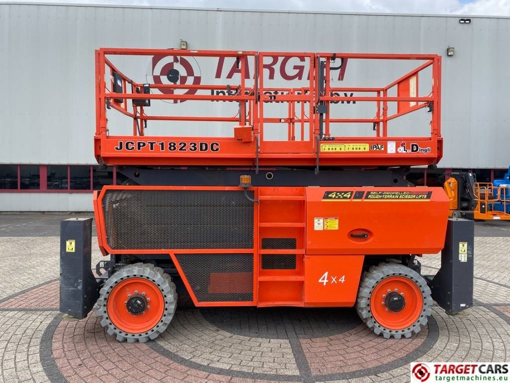 Nůžková plošina Dingli JCPT1823DC Electric 4x4 Scissor Work Lift 1800cm: obrázek 48
