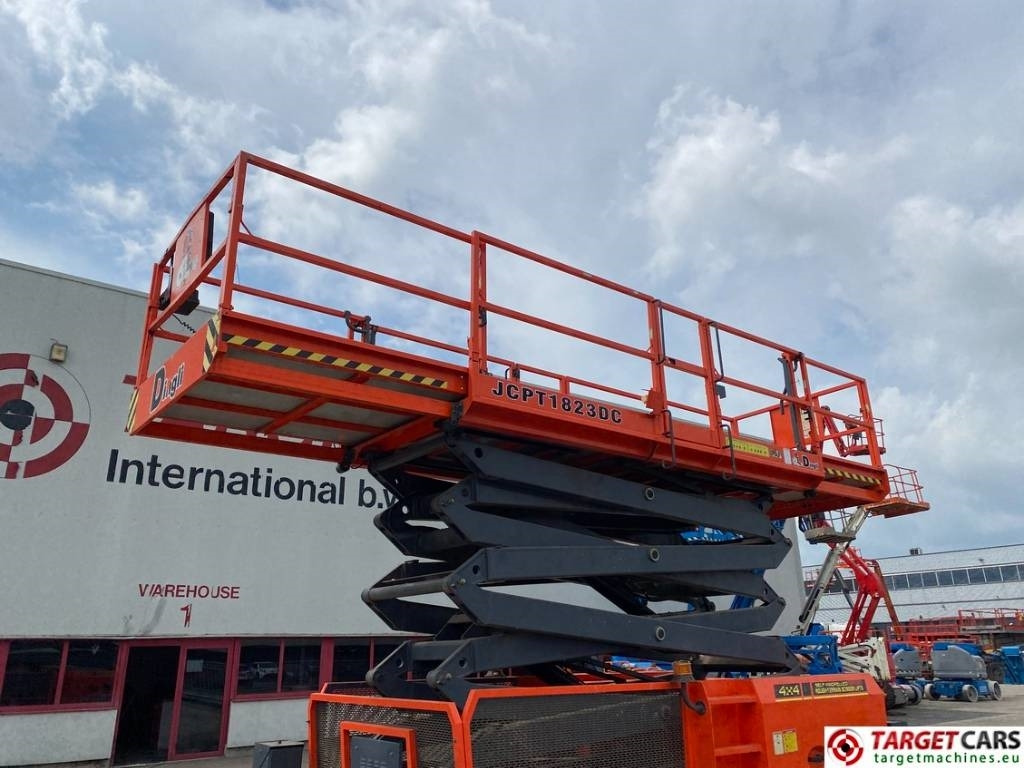 Nůžková plošina Dingli JCPT1823DC Electric 4x4 Scissor Work Lift 1800cm: obrázek 44