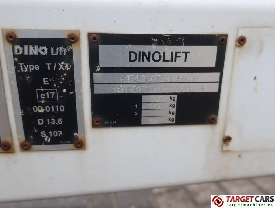 Teleskopická plošina Dino DinoLift 120T Telescopic Electric Boom Lift 1200cm: obrázek 11