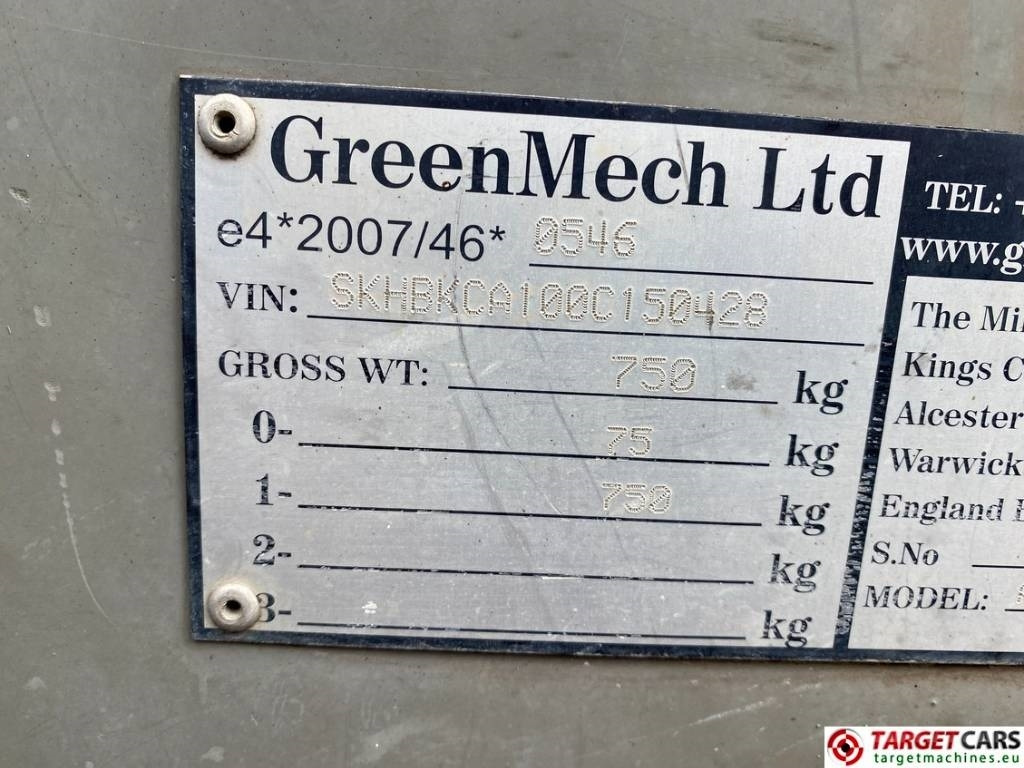 Štěpkovač Greenmech Arborist ARB150TB Wood Chipper Diesel: obrázek 28