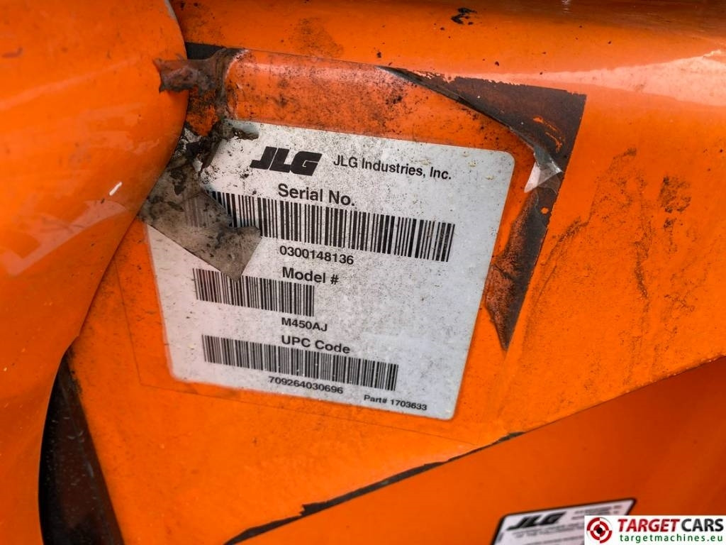 JLG M450AJ Electric Articulated Boom Work Lift 1572cm  leasing JLG M450AJ Electric Articulated Boom Work Lift 1572cm: obrázek 37