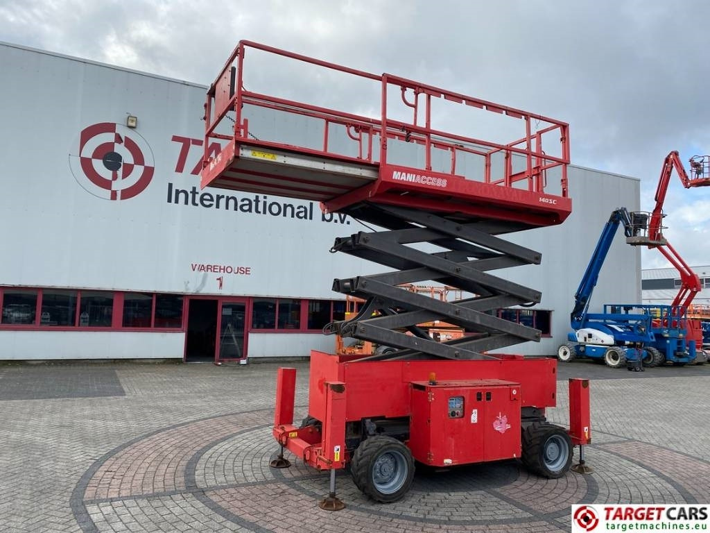Nůžková plošina Manitou 140SC Diesel 4x4 Scissor Work Lift 1412cm: obrázek 20