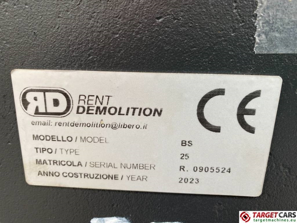 Nový Drapák pro Stavební technika Rent Demolition BS25 Hydraulic Rotation Sorting Grapple 30~50T: obrázek 10