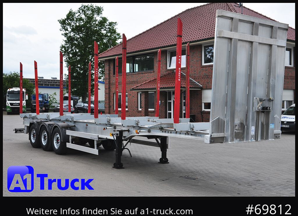 BENALU Timberliner, Vollalu, 2x Liftachse, Lang-Holz, - Klanicový návěs: obrázek 1 BENALU Timberliner, Vollalu, 2x Liftachse, Lang-Holz, - Klanicový návěs: obrázek 1