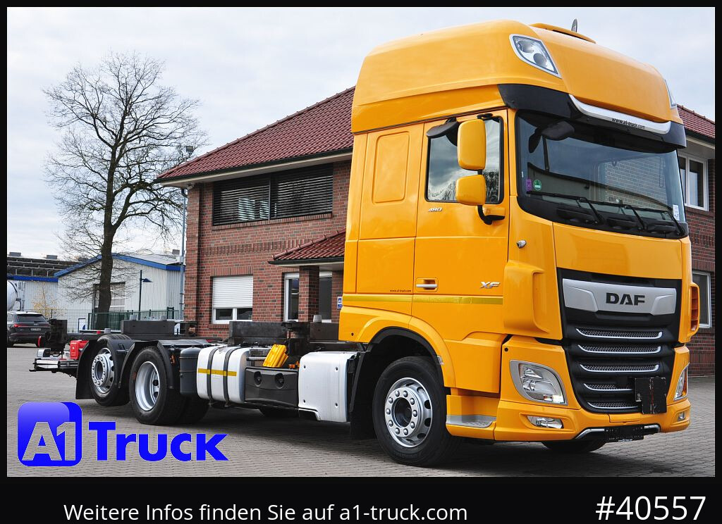 DAF XF 480, MultiBDF, 7,45, Standklima, LBW, - Kontejnérový podvozek/ Výměnná nástavba: obrázek 1 DAF XF 480, MultiBDF, 7,45, Standklima, LBW, - Kontejnérový podvozek/ Výměnná nástavba: obrázek 1